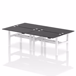 Dynamic Air Back-to-Back W1400 x D800mm Height Adjustable Sit Stand 4