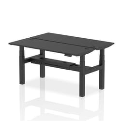 Dynamic Air Back-to-Back W1600 x D600mm Height Adjustable Sit Stand 2