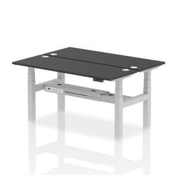 Dynamic Air Back-to-Back W1600 x D600mm Height Adjustable Sit Stand 2
