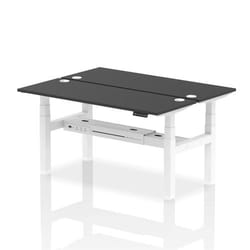 Dynamic Air Back-to-Back W1600 x D600mm Height Adjustable Sit Stand 2