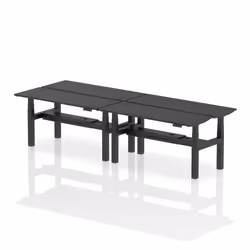 Dynamic Air Back-to-Back W1600 x D600mm Height Adjustable Sit Stand 4