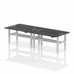 Dynamic Air Back-to-Back W1600 x D600mm Height Adjustable Sit Stand 4