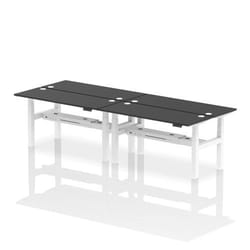 Dynamic Air Back-to-Back W1600 x D600mm Height Adjustable Sit Stand 4