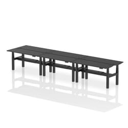 Dynamic Air Back-to-Back W1600 x D600mm Height Adjustable Sit Stand 6