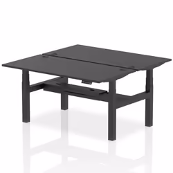 Dynamic Air Back-to-Back W1600 x D800mm Height Adjustable Sit Stand 2