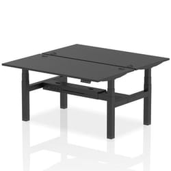 Dynamic Air Back-to-Back W1600 x D800mm Height Adjustable Sit Stand 2