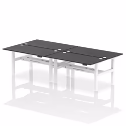 Dynamic Air Back-to-Back W1600 x D800mm Height Adjustable Sit Stand 4