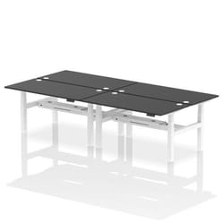 Dynamic Air Back-to-Back W1600 x D800mm Height Adjustable Sit Stand 4