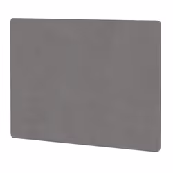 Dynamic Air Back-to-Back Desk Divider Screen W1200 x H800mm Grey Fabri