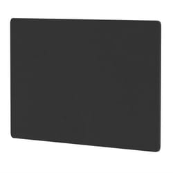 Dynamic Air Back-to-Back Desk Divider Screen W1200 x H800mm Black Fabr