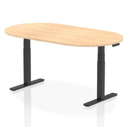 Dynamic Impulse W1800 x D1000 x H660-1310mm Height Adjustable Boardroo