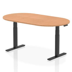 Dynamic Impulse W1800 x D1000 x H660-1310mm Height Adjustable Boardroo