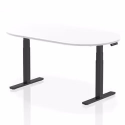 Dynamic Impulse W1800 x D1000 x H660-1310mm Height Adjustable Boardroo