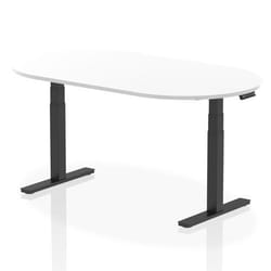 Dynamic Impulse W1800 x D1000 x H660-1310mm Height Adjustable Boardroo