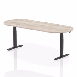 Dynamic Impulse W2400 x D1000 x H660-1310mm Height Adjustable Boardroo