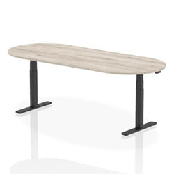 Dynamic Impulse W2400 x D1000 x H660-1310mm Height Adjustable Boardroo