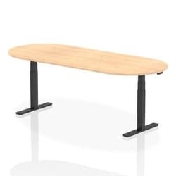 Dynamic Impulse W2400 x D1000 x H660-1310mm Height Adjustable Boardroo