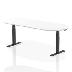 Dynamic Impulse W2400 x D1000 x H660-1310mm Height Adjustable Boardroo