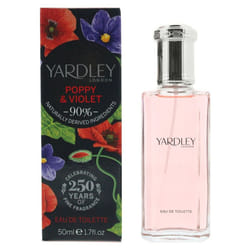 Yardley Poppy And Violet 50ml EDT Spray