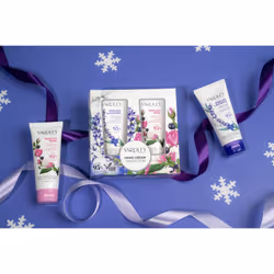 London English Lavender and English Rose Hand Cream Collection, with Patchouli for Moisturising and Hydrating Benefits 2x50ml