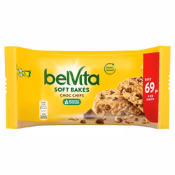 Belvita Soft Bakes Choc Chips 50g ( Pack of 20 )