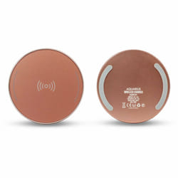 Aquarius Universal Portable Wireless Charger - Rose Gold