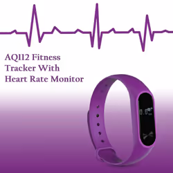 Aq Fitness Watch Aq112 Purple