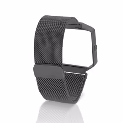 Fitbit Blaze Metal Mesh Straps with Frame - Space Grey