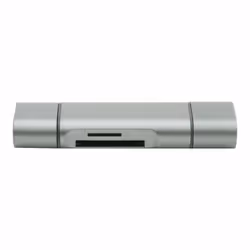 Aquarius Type C/ Micro USB Card Reader - Space Grey