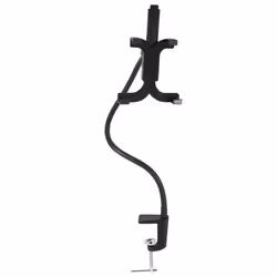 AQ 360 Aluminium Alloy Rotating Tablet Holder Adjustable Gooseneck -Black