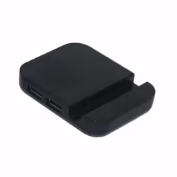 Universal Mobile Stand 4 Port USB Hub Holder Mount - Black