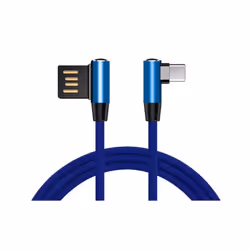 Aquarius Universal Type-C Cable Aluminium - Blue