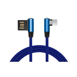 Aquarius Universal Type-C Cable Aluminium - Blue