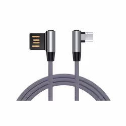 Aquarius Universal Type-C Cable Aluminium - Space Grey