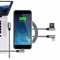 Aquarius Universal Type-C Cable Aluminium - Space Grey