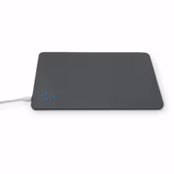 Aquarius Wireless Charging Pad for Mouse & Cell Phone charging, Black
