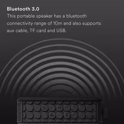 Aquarius Portable & Waterproof BluetoothSpeaker-HighQuality Sound&Bass