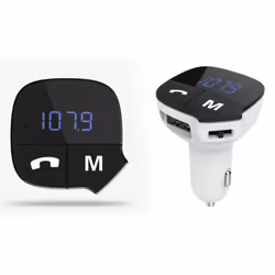 Aquarius Bluetooth Car Adapter FM Transmitter Hands-free Calling, Kit