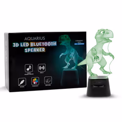 3D Bluetooth Speaker/led Hologram Lamp- Dinosaur