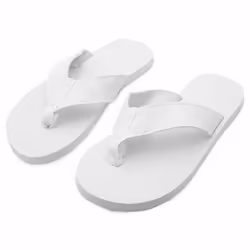 Flo "bring me prosecco" Sand Imprint Flip Flops - Large