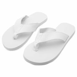 Flo "bring me prosecco" Sand Imprint Flip Flops - Large