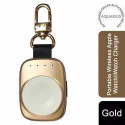 Aquarius Portable Wireless Apple Watch/iWatch Charger - Gold