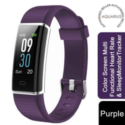Aquarius Color Screen Multi-Functional HR Tracker - Purple