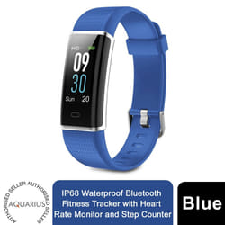 Aquarius Color Screen Multi-Functional HR Tracker - Blue