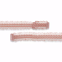 Flo Invisible Shoulder Lace Adjustable Bra Strap - Pink