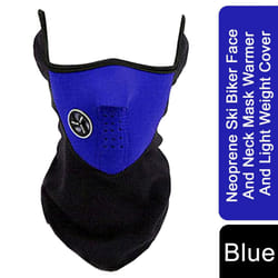 Trixes Blue Face Mask & Neck Warmer | Cold Weather Clothing