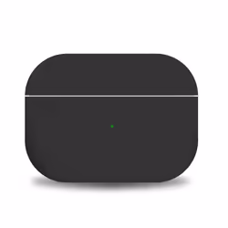Airpods Pro Case Scratch-Absorbing Protecting Cover, Black,1pk