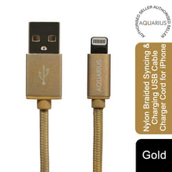 Nylon Braided Syncing & Charging USB Cable Charger Cord for iPhone