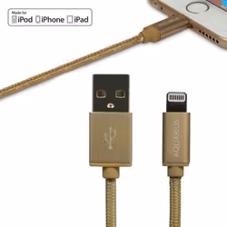 Nylon Braided Syncing & Charging USB Cable Charger Cord for iPhone