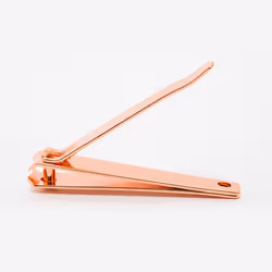 Aquarius Set OF 3 Nail Clippers in 3 Different Sizes, Rose Gold